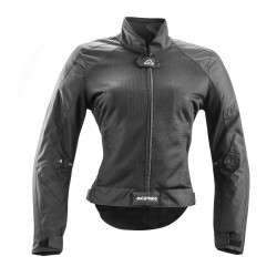 Chaqueta moto verano mujer ACERBIS Ramsey My Vented - Negro