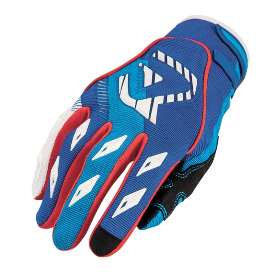 Guantes Off-Road Acerbis MX X1 - Blue-Red - Ropamotorista.com - Distribuidor Oficial Acerbis en España y Portugal