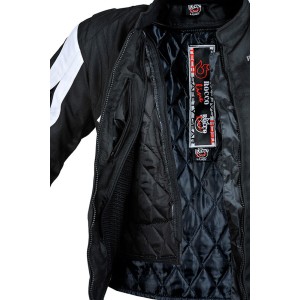 Chaqueta moto mujer ROCCOLINE Chic Lady negro/blanco - Ropamotorista.com Chaqueta moto mujer ROCCOLINE Chic Lady negro/blanco