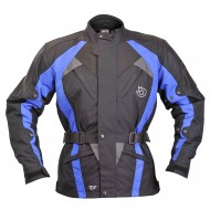 Chaqueta moto Roccoline STAR color negro/azul