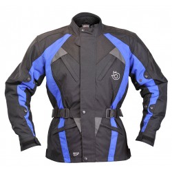 Chaqueta moto Roccoline STAR color negro/azul