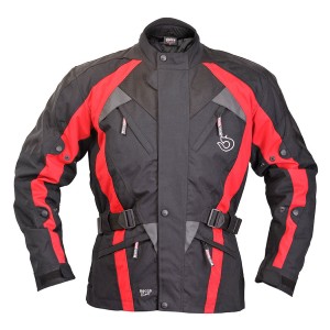 Chaqueta moto Roccoline STAR color negro/rojo - Ropamotorista.com - Distribuidor Oficial Roccoline en España y Portugal