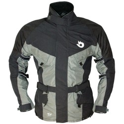 Chaqueta moto Roccoline TASLAN color negro/gris