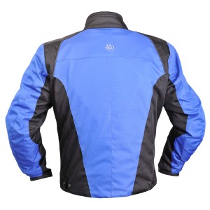 Chaqueta moto ROCCOLINE Time color negro/azul - Ropamotorista.com - Distribuidor Oficial Roccoline en España y Portugal