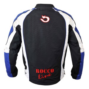 Chaqueta moto verano ROCCOLINE Crono - Azul - Ropamotorista.com - Distribuidor Oficial Roccoline en España y Portugal