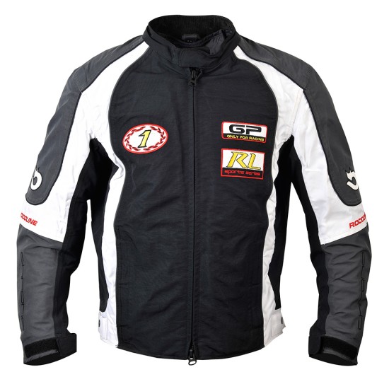 Chaqueta moto verano ROCCOLINE Crono - Gris - Ropamotorista.com - Distribuidor Oficial Roccoline en España y Portugal