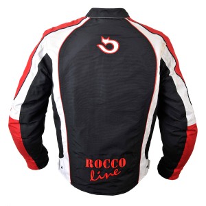 Chaqueta moto verano ROCCOLINE Crono - Rojo - Ropamotorista.com - Distribuidor Oficial Roccoline en España y Portugal