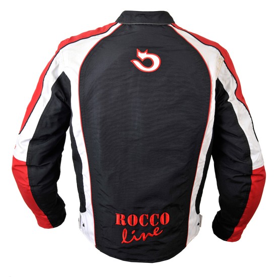 Chaqueta moto verano ROCCOLINE Crono - Rojo - Ropamotorista.com - Distribuidor Oficial Roccoline en España y Portugal