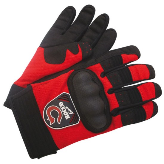 Guantes moto invierno ROCCOLINE Free color rojo en venta