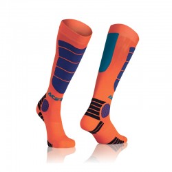 Calcetines ACERBIS MX Impact - Naranja-Azul