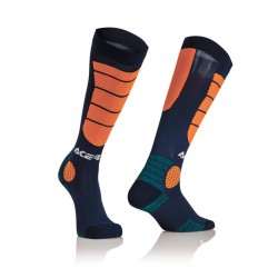 Calcetines ACERBIS MX Impact - Azul-Naranja