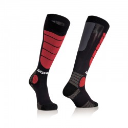 Calcetines ACERBIS MX Impact - Negro-Rojo