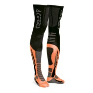 Calcetines largos ACERBIS X-LEG PRO Negro-Naranja