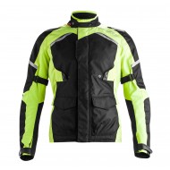 Chaqueta moto carretera ACERBIS Glen Black Fluo Yellow