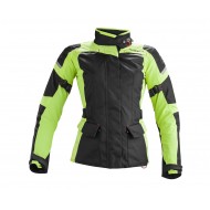 Chaqueta moto carretera ACERBIS Glen LADY Black Fluo Yellow