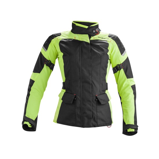 Chaqueta moto carretera ACERBIS Glen LADY Black Fluo Yellow - Ropamotorista.com - Distribuidor Oficial Acerbis en España y Portugal