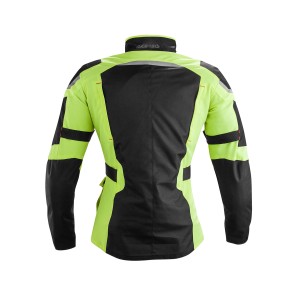 Chaqueta moto carretera ACERBIS Glen LADY Black Fluo Yellow - Ropamotorista.com - Distribuidor Oficial Acerbis en España y Portugal