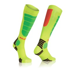 Calcetines Off Road Junior ACERBIS MX Impact Fluo Orange/Fluo Yellow