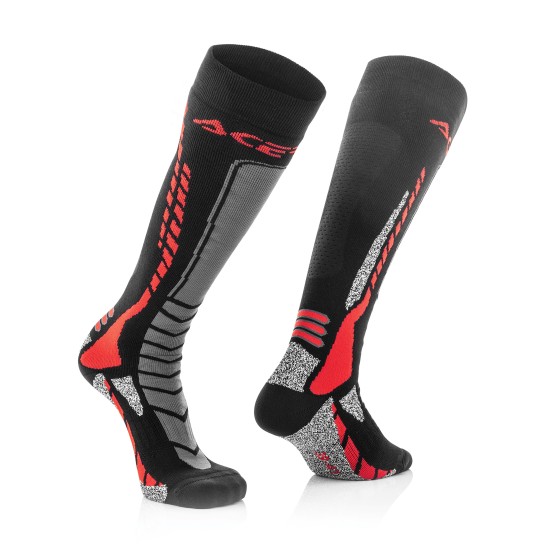 Calcetines off road ACERBIS MX-Pro Black/Red - Ropamotorista.com - Distribuidor Oficial Acerbis en España y Portugal