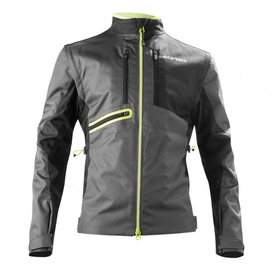 Chaqueta moto off-road ACERBIS Enduro Jacket Black Fluo Yellow - Ropamotorista.com - Distribuidor Oficial Acerbis en España y Portugal