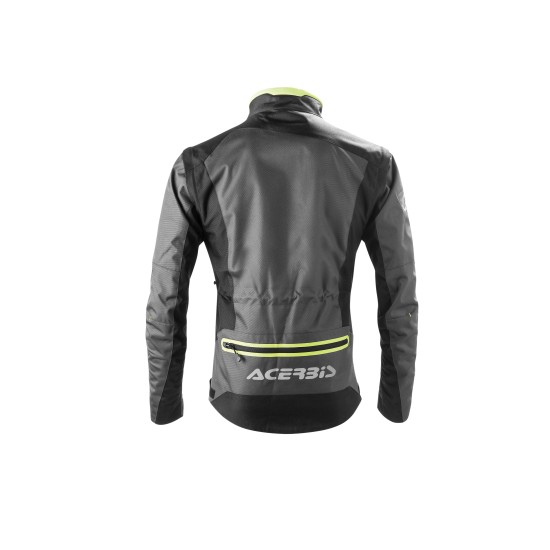 Chaqueta moto off-road ACERBIS Enduro Jacket Black Fluo Yellow - Ropamotorista.com - Distribuidor Oficial Acerbis en España y Portugal