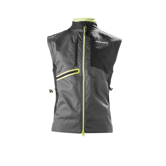 Chaqueta moto off-road ACERBIS Enduro Jacket Black Fluo Yellow - Ropamotorista.com - Distribuidor Oficial Acerbis en España y Portugal