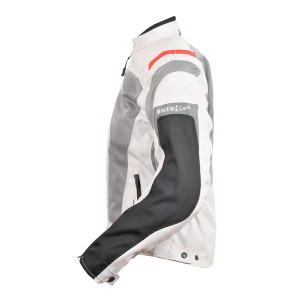 Chaqueta moto verano ROCCOLINE Brez hombre - Gris - Ropamotorista.com Chaqueta moto verano ROCCOLINE Brez hombre - Gris
