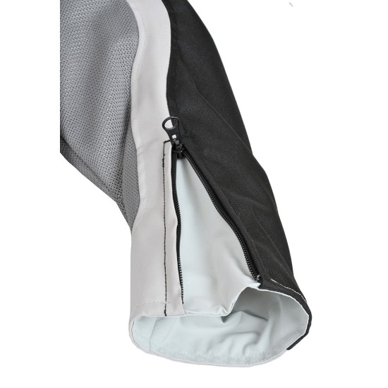 Chaqueta moto verano ROCCOLINE Brez hombre - Gris - Ropamotorista.com Chaqueta moto verano ROCCOLINE Brez hombre - Gris