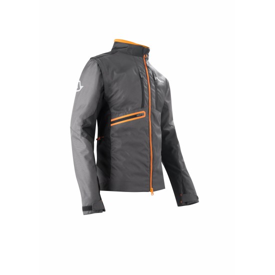 Chaqueta moto off-road ACERBIS Enduro Jacket Black Fluo Orange - Ropamotorista.com - Distribuidor Oficial Acerbis en España y Portugal