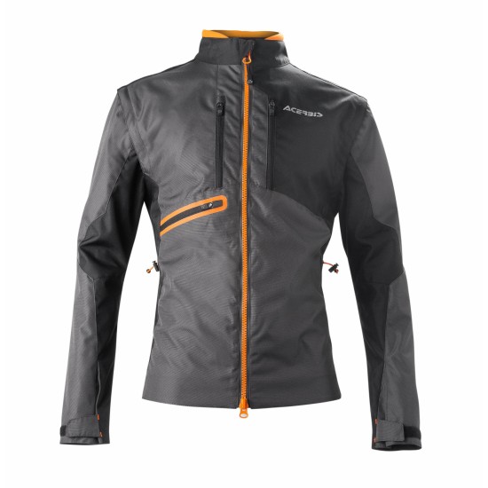 Chaqueta moto off-road ACERBIS Enduro Jacket Black Fluo Orange - Ropamotorista.com - Distribuidor Oficial Acerbis en España y Portugal