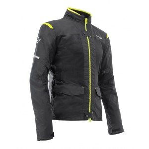 Chaqueta primavera/verano ACERBIS Ramsey My Vented 2.0 LONG Black/Fluo Yellow - Cuello de Regalo - Ropamotorista.com Chaqueta primavera/verano ACERBIS Ramsey My Vented 2.0 LONG Black/Fluo Yellow - Cuello de Regalo