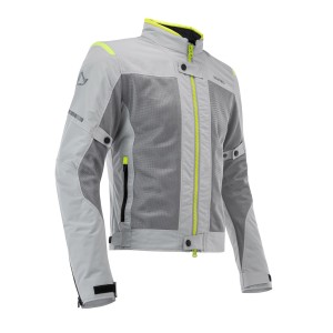 Chaqueta primavera/verano ACERBIS Ramsey My Vented CE Grey/Fluo Yellow - Ropamotorista.com - Distribuidor Oficial Acerbis en España y Portugal