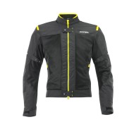 Chaqueta primavera/verano ACERBIS Ramsey My Vented CE Black/Fluo Yellow 