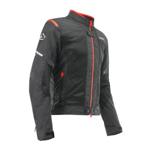 Chaqueta primavera/verano ACERBIS Ramsey My Vented CE Black/Red - Ropamotorista.com - Distribuidor Oficial Acerbis en España y Portugal