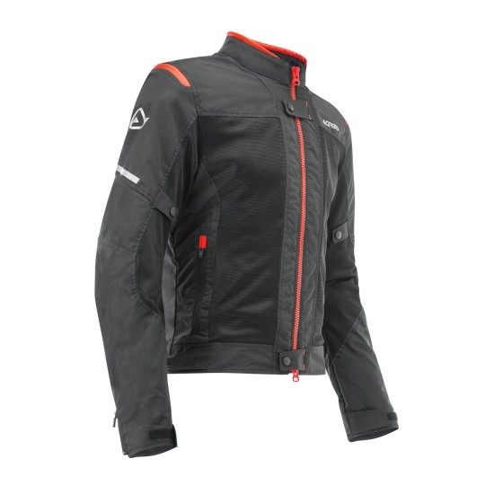 Chaqueta primavera/verano ACERBIS Ramsey My Vented CE Black/Red - Ropamotorista.com - Distribuidor Oficial Acerbis en España y Portugal