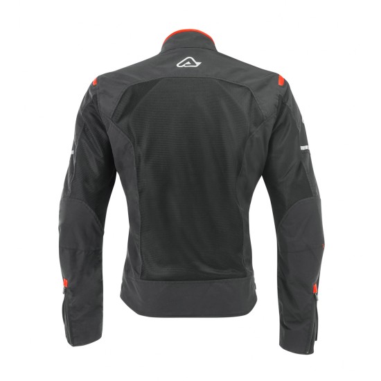 Chaqueta primavera/verano ACERBIS Ramsey My Vented CE Black/Red - Ropamotorista.com - Distribuidor Oficial Acerbis en España y Portugal