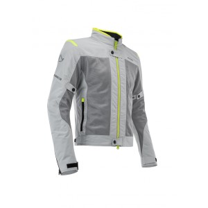 Chaqueta moto verano mujer ACERBIS Ramsey My Vented CE - Gris-Fluor - Ropamotorista.com - Distribuidor Oficial Acerbis en España y Portugal