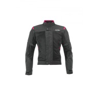 Chaqueta moto verano mujer ACERBIS Ramsey My Vented CE - Negro-Rosa