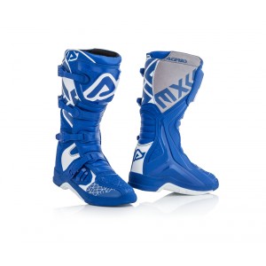 Botas ACERBIS X-Team Blue-White - Ropamotorista.com - Distribuidor Oficial Acerbis en España y Portugal