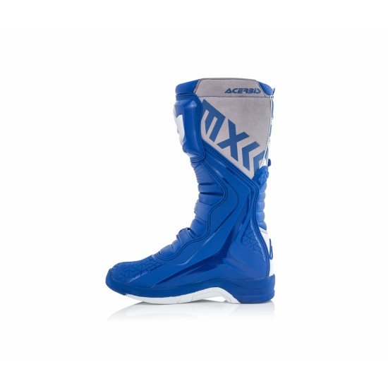 Botas ACERBIS X-Team Blue-White - Ropamotorista.com - Distribuidor Oficial Acerbis en España y Portugal