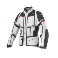 Chaqueta moto CLOVER GTS-4 WP AIRBAG Negro-Gris