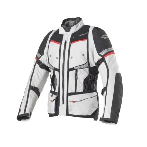 Chaqueta moto CLOVER GTS-4 WP AIRBAG Negro-Gris - Ropamotorista.com - Distribuidor Oficial Clover en España y Portugal