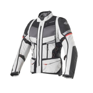 Chaqueta moto CLOVER GTS-4 WP AIRBAG Negro-Gris - Ropamotorista.com - Distribuidor Oficial Clover en España y Portugal