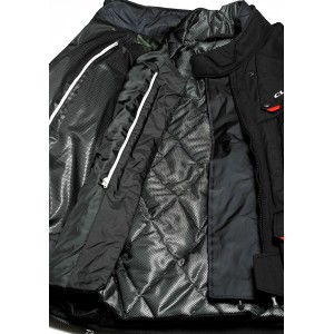 Chaqueta moto CLOVER GTS-4 WP AIRBAG Negro - Ropamotorista.com - Distribuidor Oficial Clover en España y Portugal