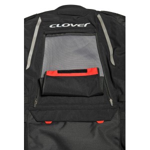 Chaqueta moto CLOVER GTS-4 WP AIRBAG Negro - Ropamotorista.com - Distribuidor Oficial Clover en España y Portugal