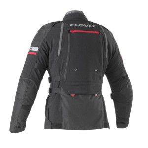 Chaqueta moto mujer CLOVER GTS-4 WP AIRBAG Lady Negro - Ropamotorista.com - Distribuidor Oficial Clover en España y Portugal