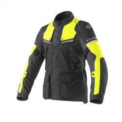 Chaqueta moto CLOVER Scout 3 WP Negro-Amarillo