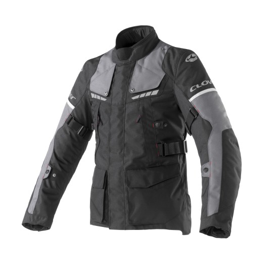 Chaqueta moto CLOVER Scout 3 WP Negro - Ropamotorista.com - Distribuidor Oficial Clover en España y Portugal