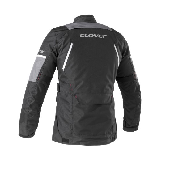 Chaqueta moto CLOVER Scout 3 WP Negro - Ropamotorista.com - Distribuidor Oficial Clover en España y Portugal