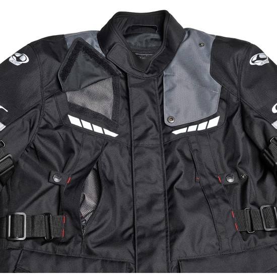 Chaqueta moto CLOVER Scout 3 WP Negro - Ropamotorista.com - Distribuidor Oficial Clover en España y Portugal